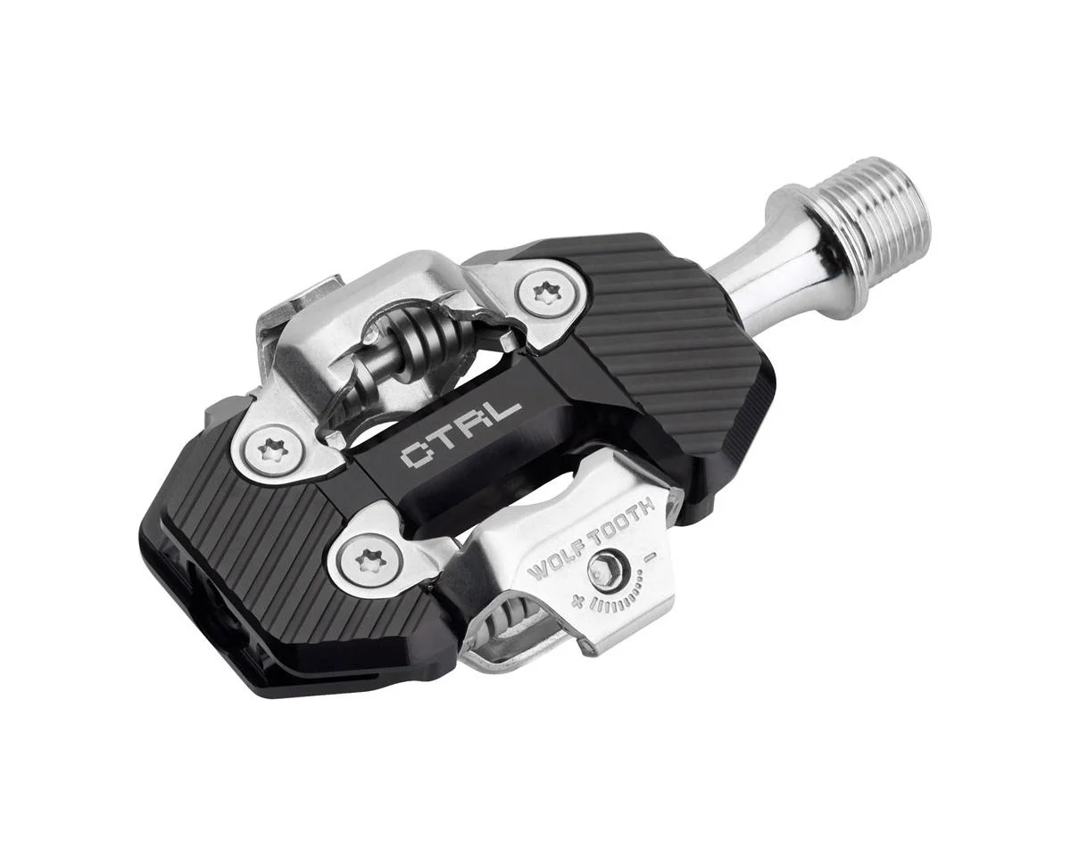 Wolf Tooth Components CTRL Trail Clipless Pedals (Black) (Shimano SPD)